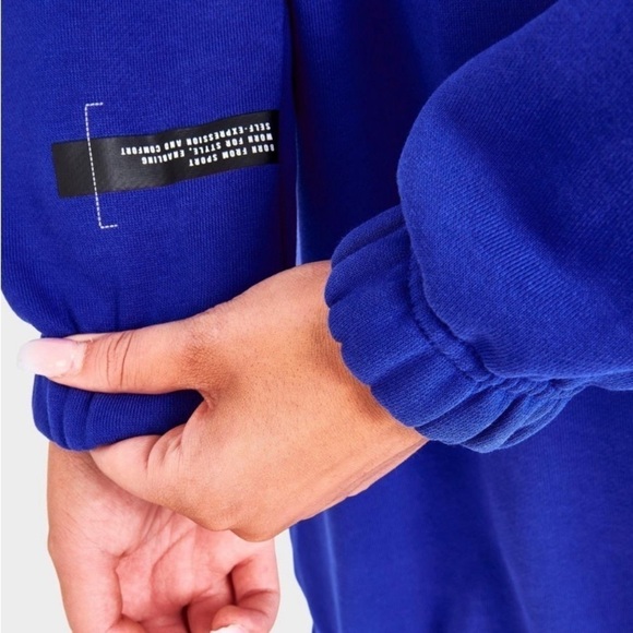 Women's Adidas Sportswear Half-Zip Sweater Dress - Size M - Picture 4 of 9